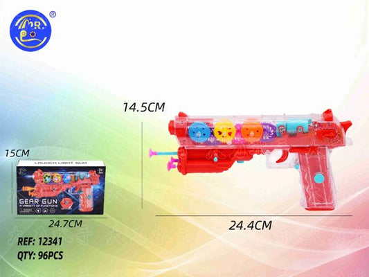 Pistola de Brincar c/ Luz e Sons
