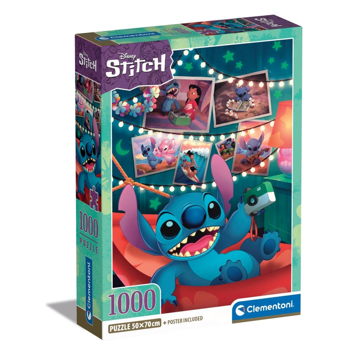 Puzzle Clementoni Stitch 1000 pçs