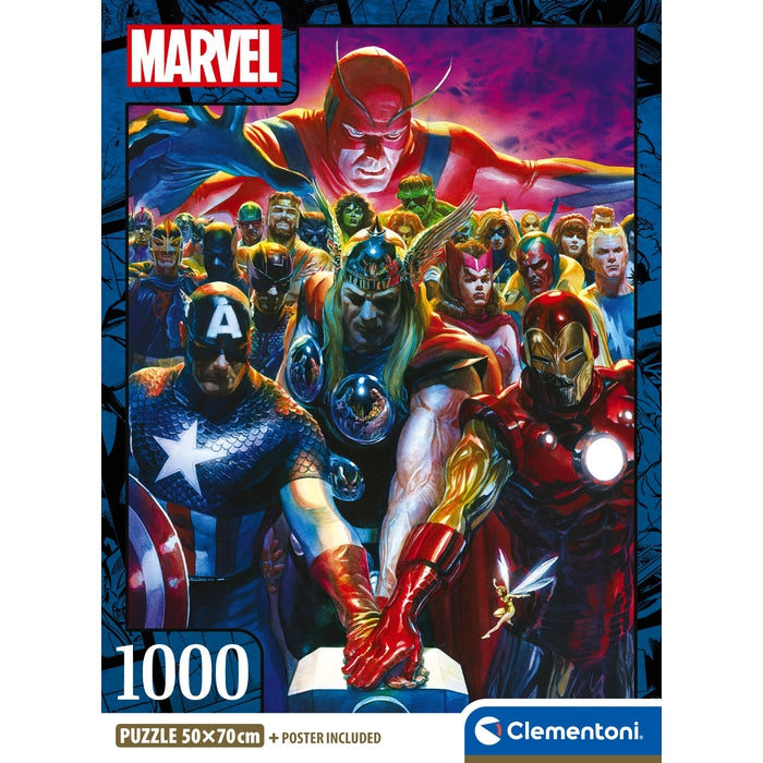 Puzzle Clementoni Marvel Avengers 1000 pçs