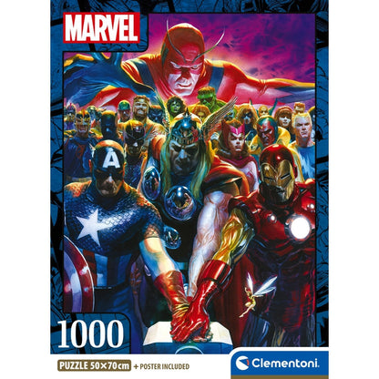 Puzzle Clementoni Marvel Avengers 1000 pçs
