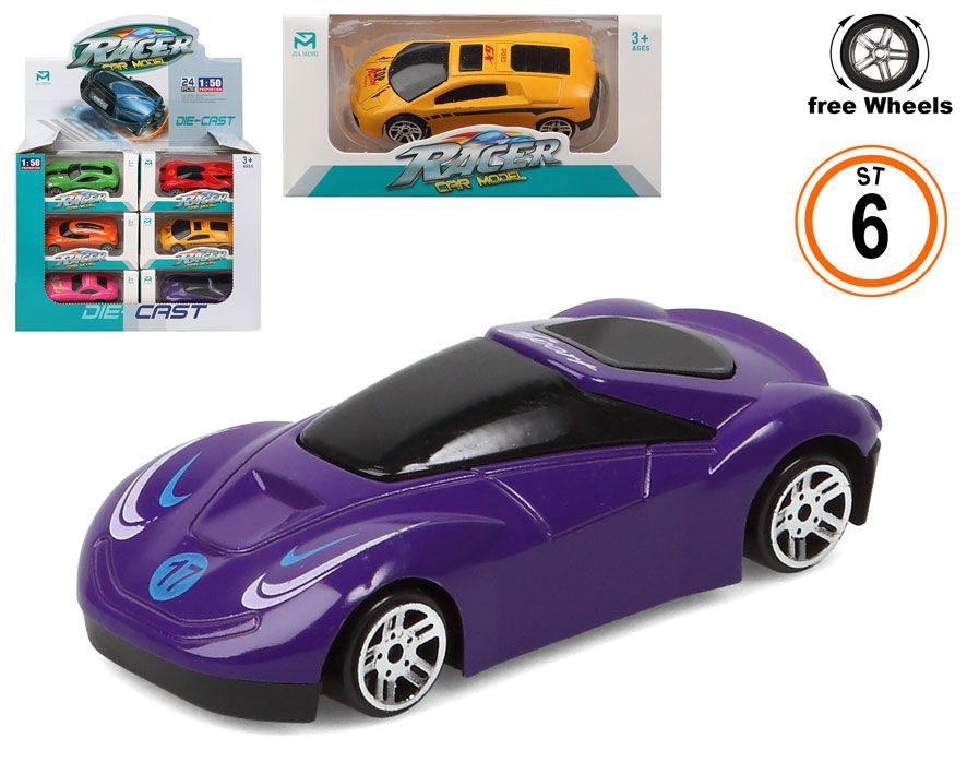 Carros de Corrida de Metal 12 CM