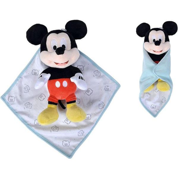Peluche Disney - Mickey com Manta 25CM