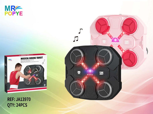 Alvo de Boxe Musical com Luzes