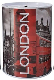 Mealheiro de Metal Cidades 7,5 x 10,5 cm - Londres