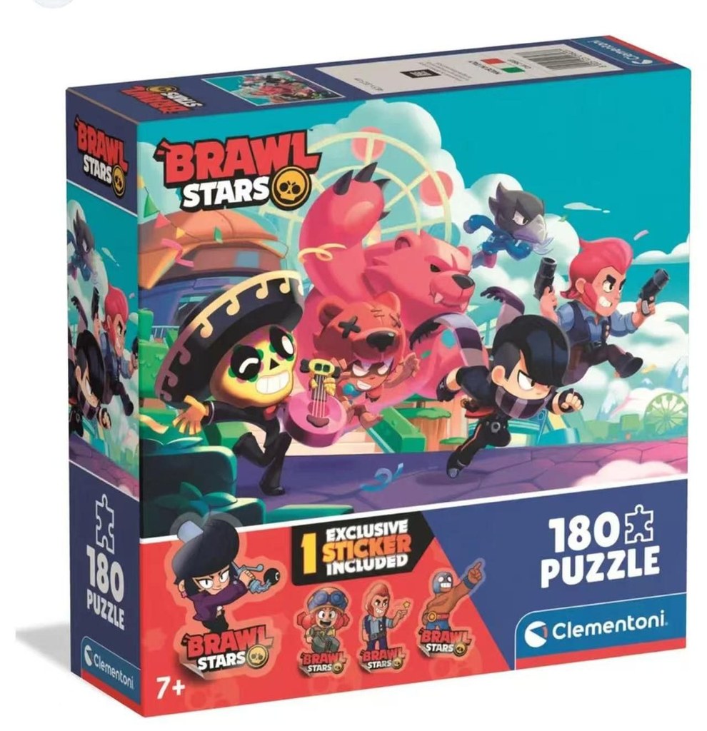 Puzzle Clementoni Square Box Brawl Stars 1 180 pçs