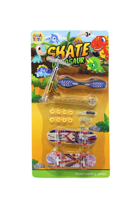 Blister de Skates de Dedo com Acessórios 28 x 15 Cm