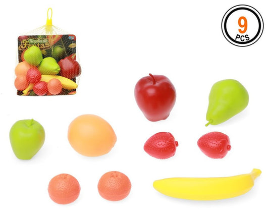 Rede de Frutas de Brincar 18 x 12 x 14 Cm