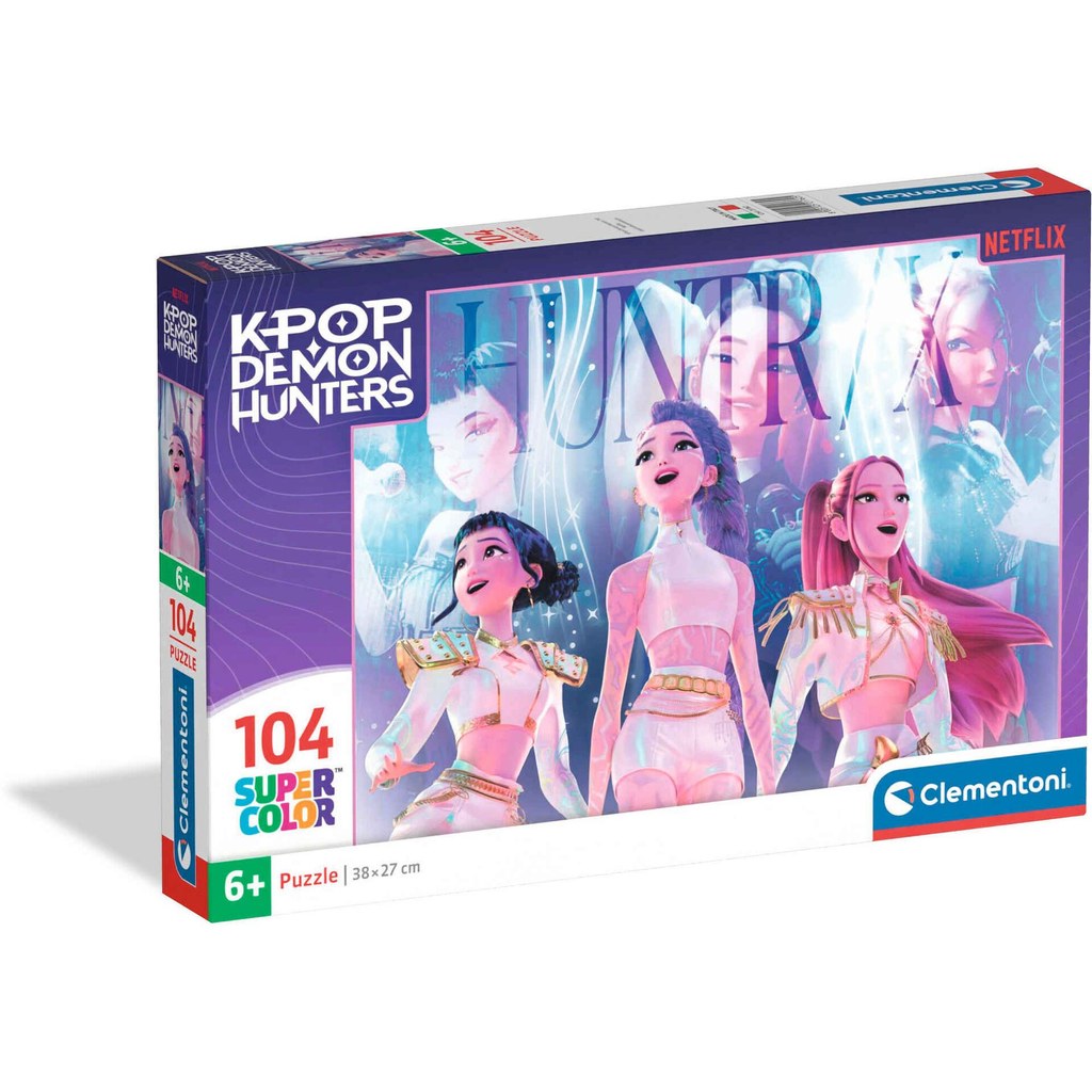 Jogo Clementoni puzzle 104 pçs KPop Demon Hunters