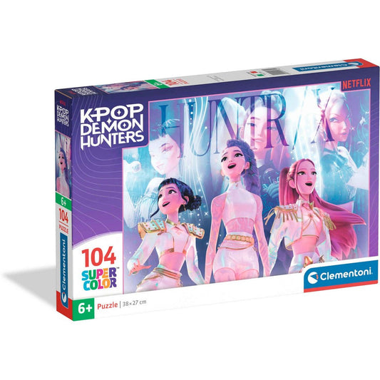 Jogo Clementoni puzzle 104 pçs KPop Demon Hunters