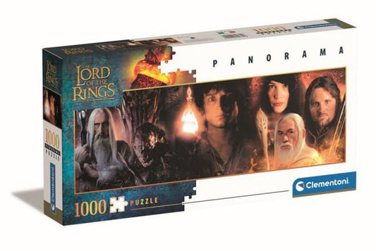 Puzzle Clementoni Panorama - The Lord of the Rings 1000 peças
