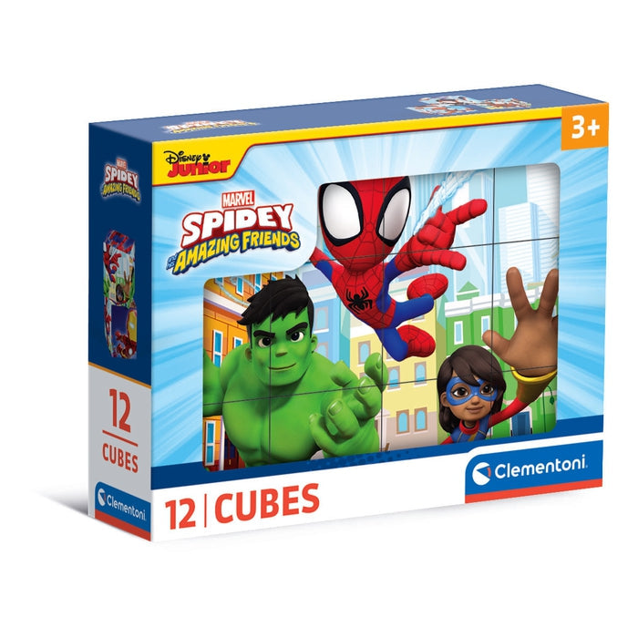 Puzzle Clementoni Spidey e Amigos 12 Cubos
