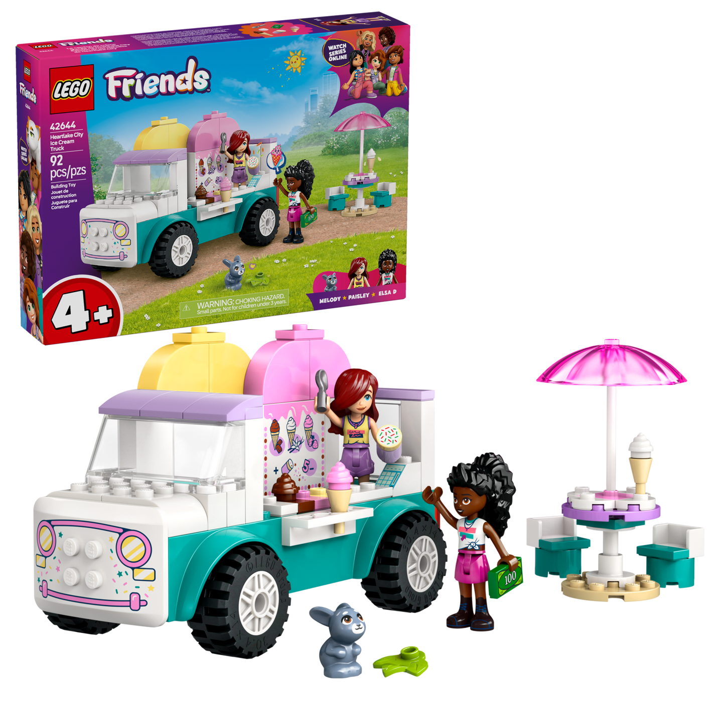 LEGO - LEGO Friends - Heartlake City Ice Cream Van (42644)