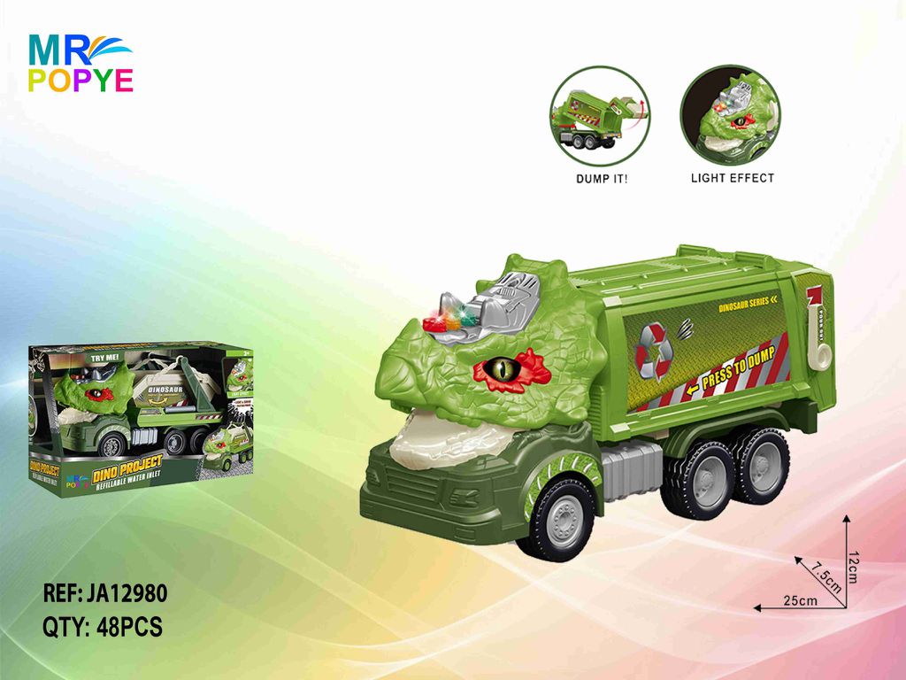Camião de Construção Dinossauro de Fricção (Modelo 4)