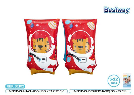 Braçadeiras 30X15 CM BOLSA +5-12 Anos Bestway