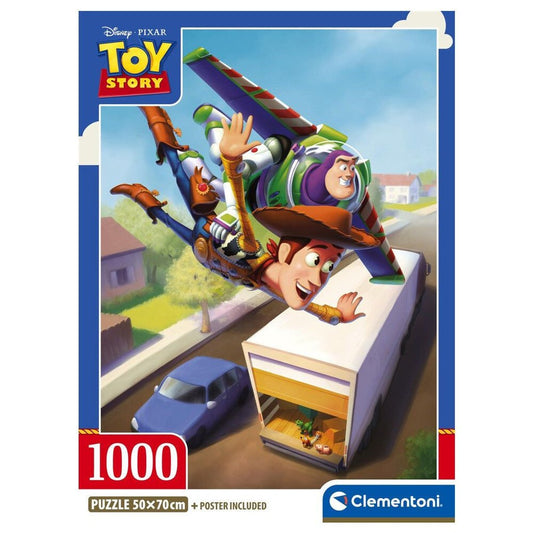 Jogo Clementoni 1000 pçs puzzle Disney Toy Story