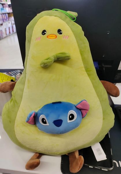 Peluche Abacate c/ Stitch 40CM