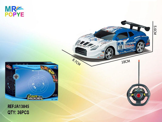 Carro de Corrida Telecomandado 1:22 4 Canais (Modelo 2)