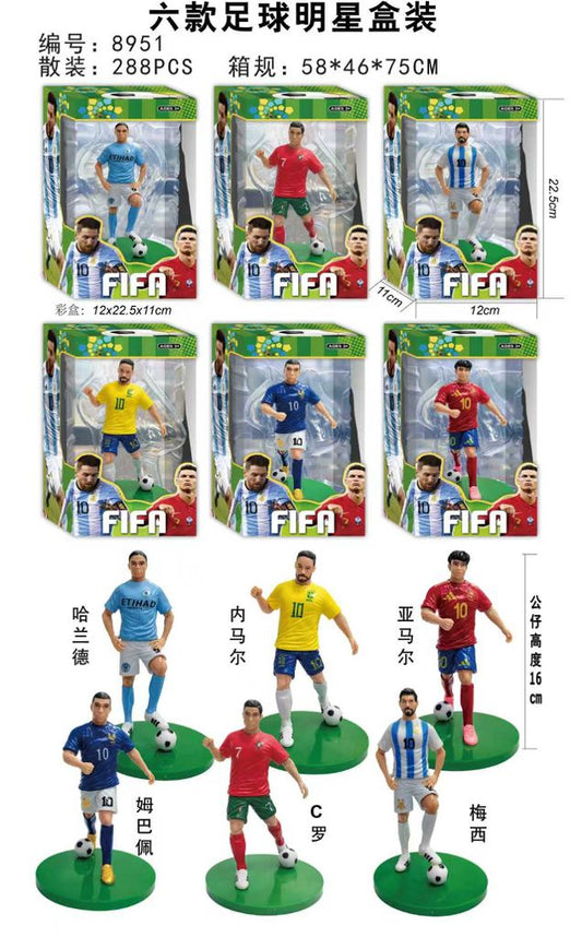 Figura Jogador de Futebol (Modelos Sortidos)