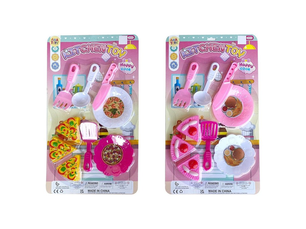 Conjunto Kitchen Toy Rosa 36 x 21,5 Cm