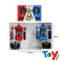 Conjunto 2 Carros Robô Transformáveis Telecomandados