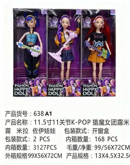 Boneca K-Pop Articulada com Acessórios 29 Cm (Modelos Sortidos)