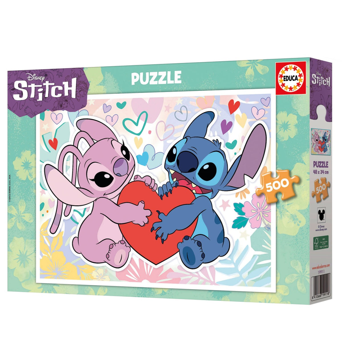 Puzzle Educa Stitch 500 pçs