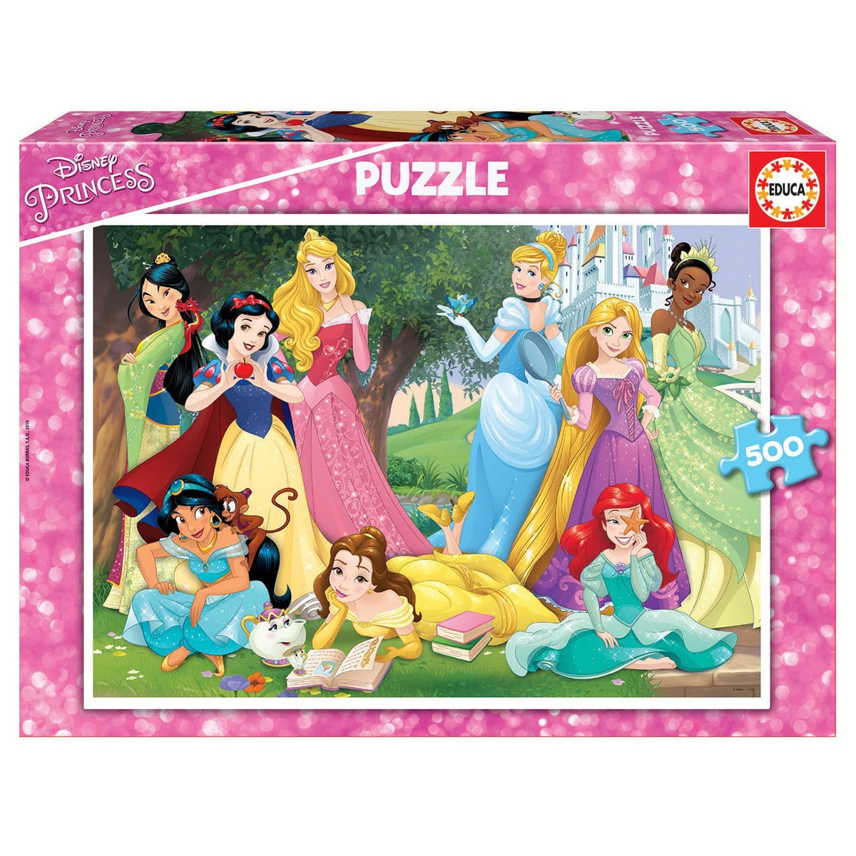 Puzzle Educa Princesas Disney 500 pçs