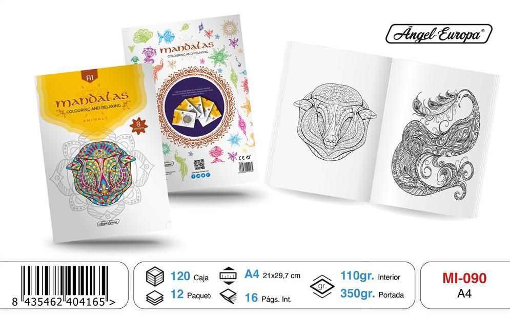 Livro para Colorir Mandalas