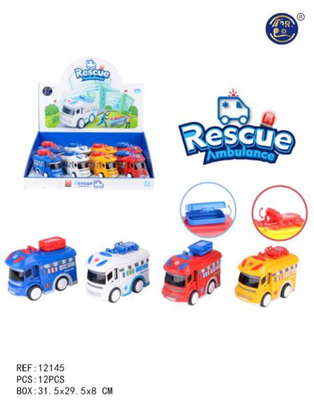 Mini Ambulância 9CM