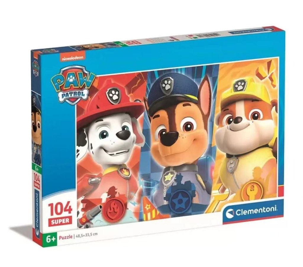 Puzzle Clementoni Patrulha Pata 104 pçs