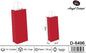 Pack 15 Sacos de Presente para Garrafa Vermelhos 18 x 8 x 39 Cm