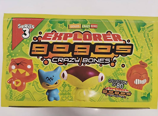 Figura Surpresa Crazy Bones Explorer Gogo's Série 3