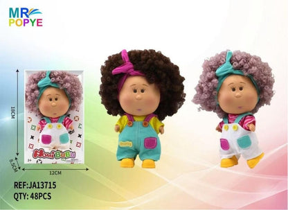 Boneca Nomi Bubu com Caracóis 17 Cm