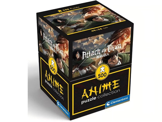 Jogo Clementoni puzzle 500 pçs Attack on Titans