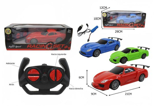 Carro Desportivo Telecomando 21 x 9CM