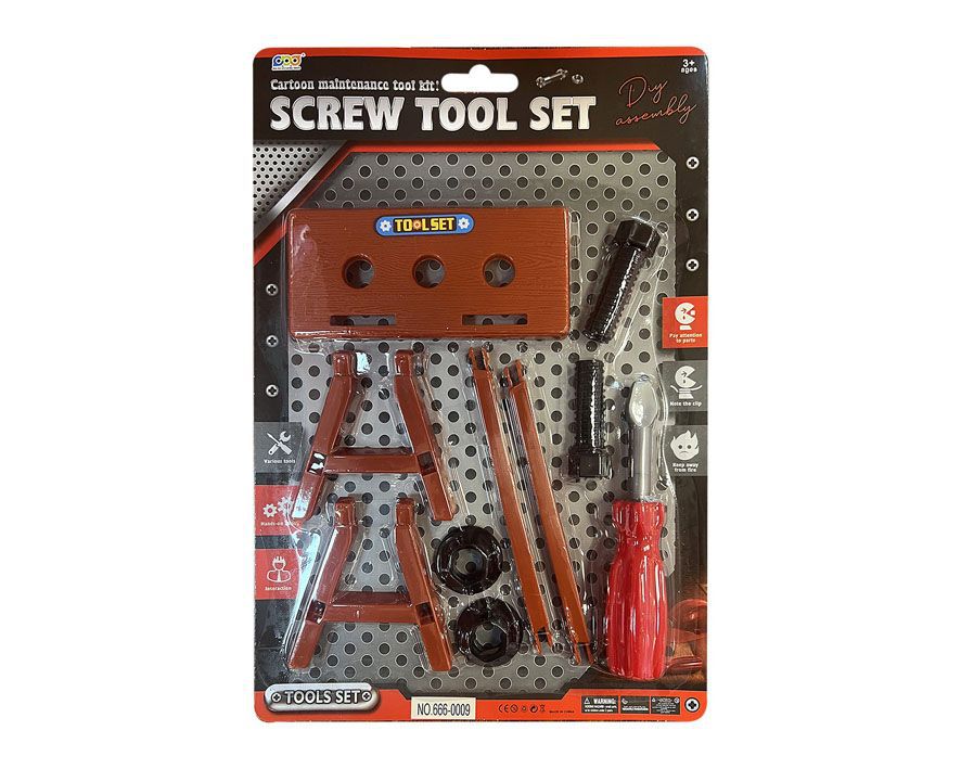 Conjunto de Ferramentas Screw Tool Set 31 x 21 Cm