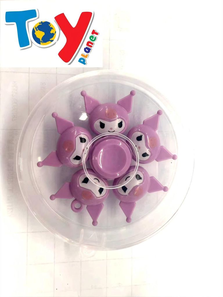 Pião de Dedo Personagens Kawaii - Kuromi Roxo