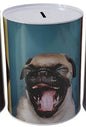 Mealheiro de Metal Animais 12 x 16 cm - Pug