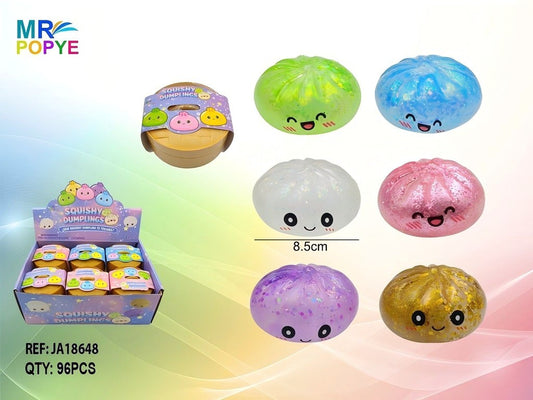 Dumpling Squishies c/ Brilhantes