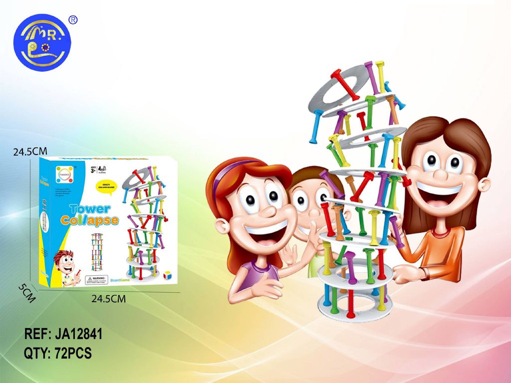 Jogo de Mesa - Torre Colapsa