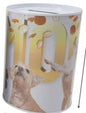 Mealheiro de Metal Animais 7,5 x 10,5 cm - Cachorro