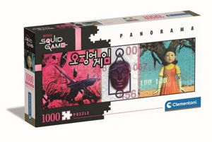 Puzzle Clementoni Panorama - Squid Game 1000 peças