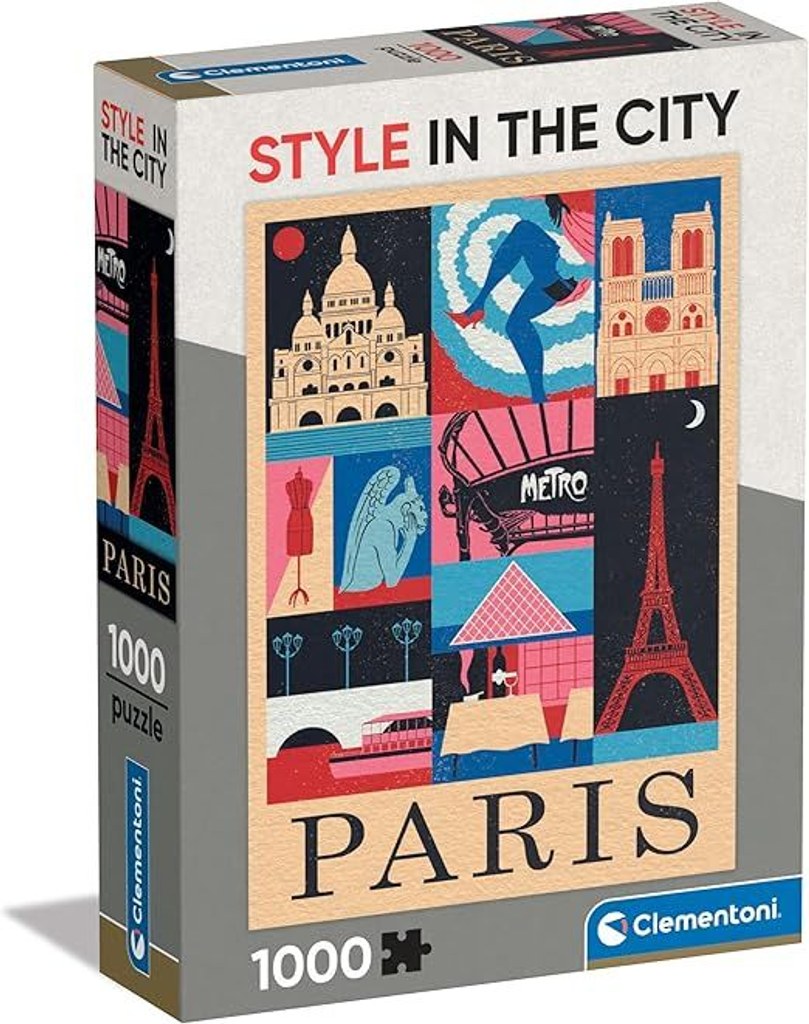 Jogo Clementoni Puzzle 1000 pçs Paris