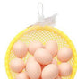 Cesto com 15 Ovos de Brincar - Cesto Amarelo