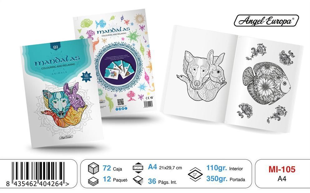 Livro para Colorir Mandalas