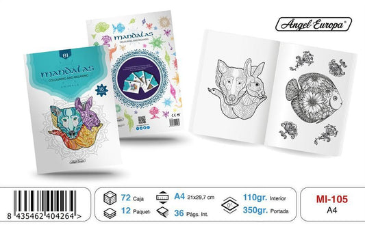 Livro para Colorir Mandalas