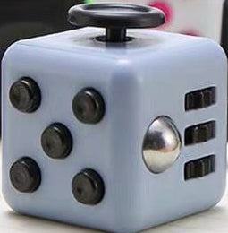 Cubo Anti-Stress Fidget - Cinzento