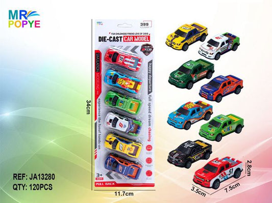 Conjunto de 8 carros Truck