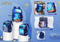 Mochila Escolar Infantil Tons de Azul