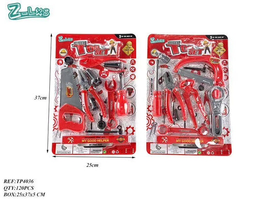 Conjunto de Ferramentas Tool Set 37 x 25 Cm (Serrote ou Arco de Serra)
